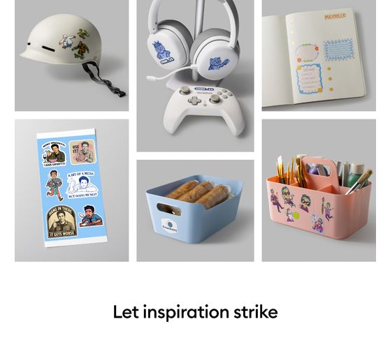 Cricut StickerPix Print + Cut Set "Photo paper + sticker sheets", 74 pcs.