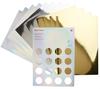 Mirror cardboard block Gold/Silver
