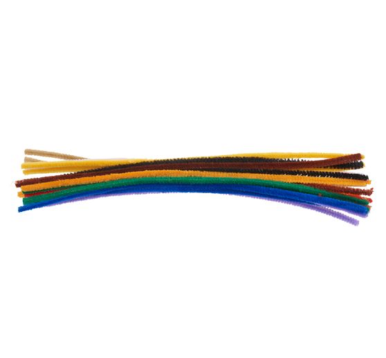 VBS Chenilledraht "Farbenmix", 30 cm, 20er-Set