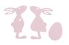 Punching template "Easter friends"