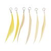 Feathers with eyelet Yellow-Mix