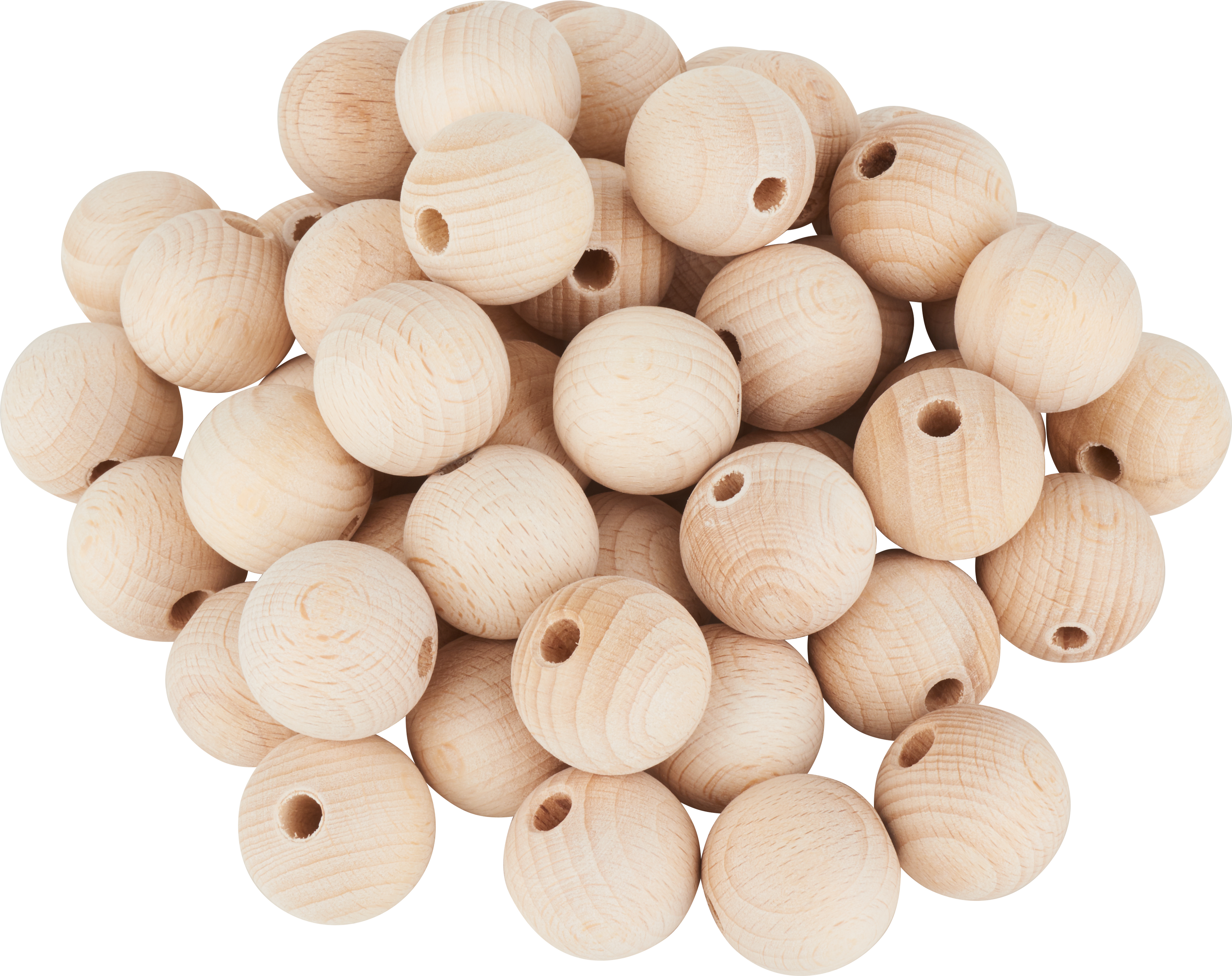 Lulalula Lot de 24 mèches de fraisage pour perles en bois 6-25 mm 