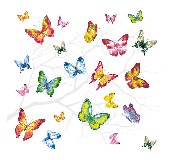 Napkin "Swarm of Butterflies"