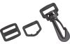 VBS Bag accessories set "Carabiner, D-Ring and Ladder Buckle", 30 pcs.