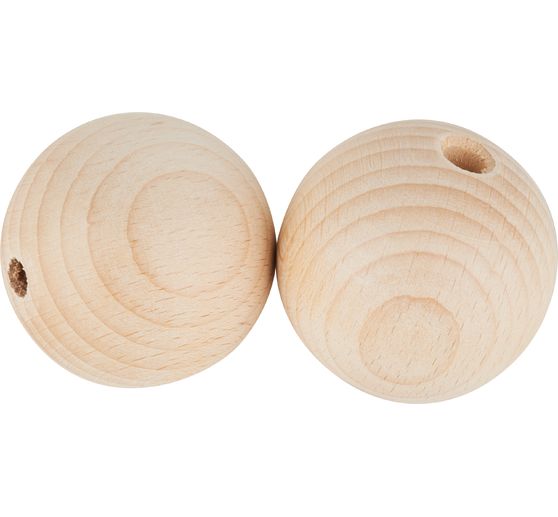 Perles en bois VBS « Ø 60 mm »