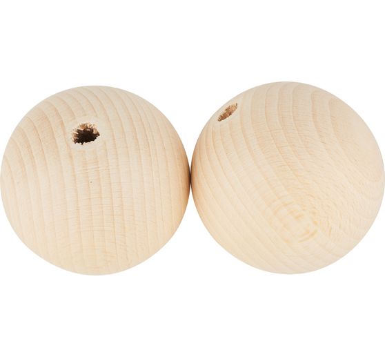 Perles en bois VBS « Ø 70 mm »