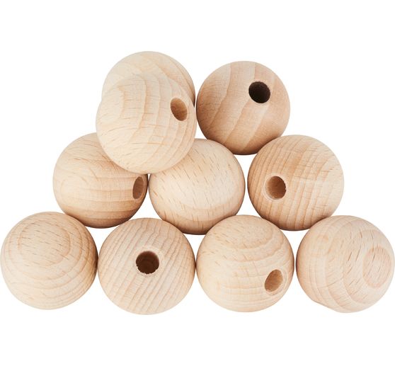 VBS Wooden balls half drilled "Ø 25 mm"