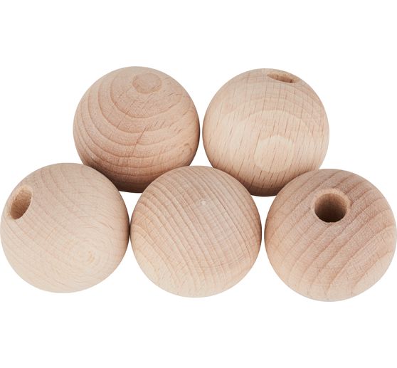 Demi Sphères en bois en hetre Ø20mm