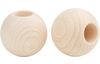 VBS Wooden balls with large hole "Ø 50 mm"