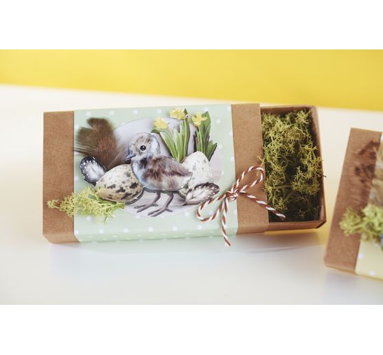 VBS Streichholzschachteln "Kraftpapier", 11 cm