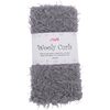 Plush fabric "Woolly curls" Grey