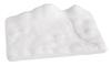 Styrofoam landscape with snow