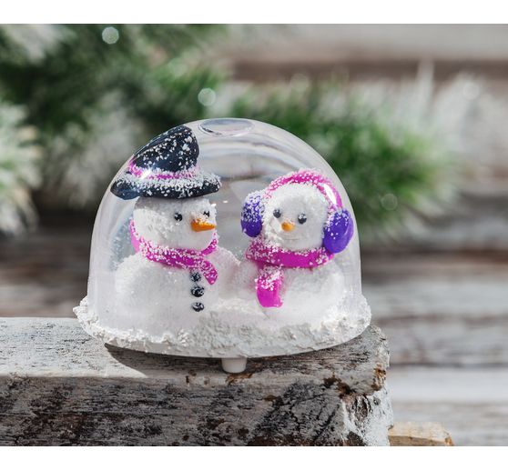 Boule à neige, ovale, 7 x 5,5 x 5,5 cm