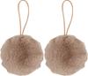 Plush ball "Filis", ca. Ø 9 cm, 2 pieces