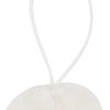 Plush ball "Filis", ca. Ø 9 cm, 2 pieces White