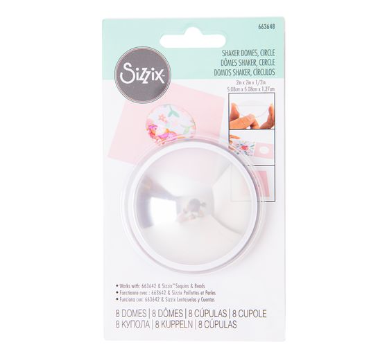 Shaker Domes Sizzix « Rond »