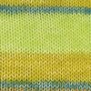 Laine Gründl Hot Socks « Lago » Jade/Maïs/Citron/Jaune pâle chiné