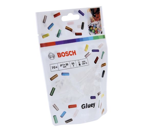 Mini-bâtonnets de colle pour Gluey Bosch, 70 pc.