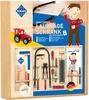 Fretsaw tool cabinet, 18 pcs.