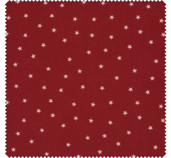 Cotton fabric country house "Stars"
