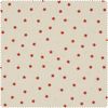 Cotton fabric country house "Stars" Beige