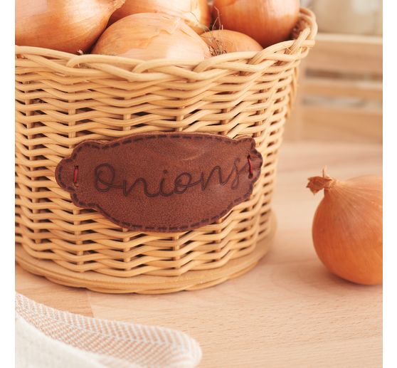 Brandmal-Kolben in Holzbox