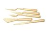 Spatules en plastique VBS, set de 5