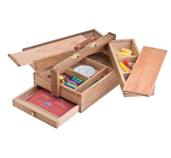 VBS Holz-Utensilienkoffer