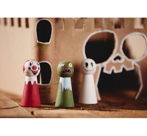 Figurines cônes, 5 pc.