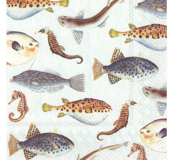 Napkin "Sea fish"