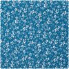Baumwoll-Stoff "Difatti" Blau