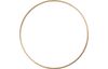 Metal ring "Circle", Gold color