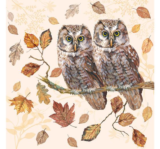Napkin "Pair of owls"