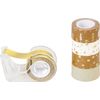 Deco Tapes "Christmas" Gold/Nature