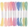 Assortiment de fils à broder Rico Design, 10 pc.