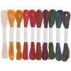 Assortiment de fils à broder Rico Design, 10 pc.