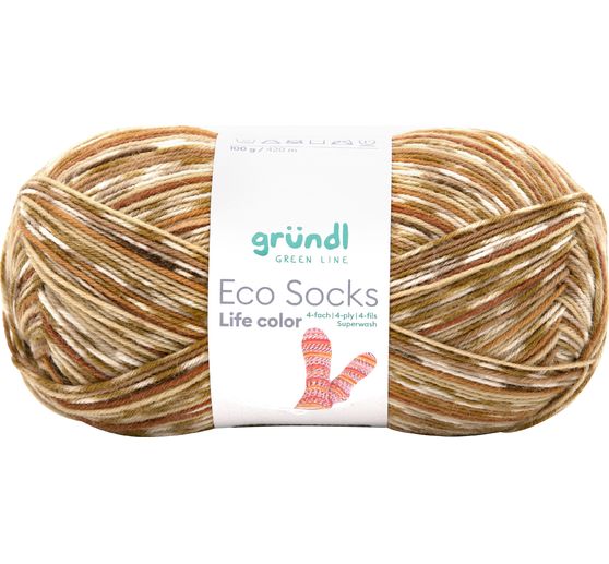 Laine Gründl Eco Socks Life color
