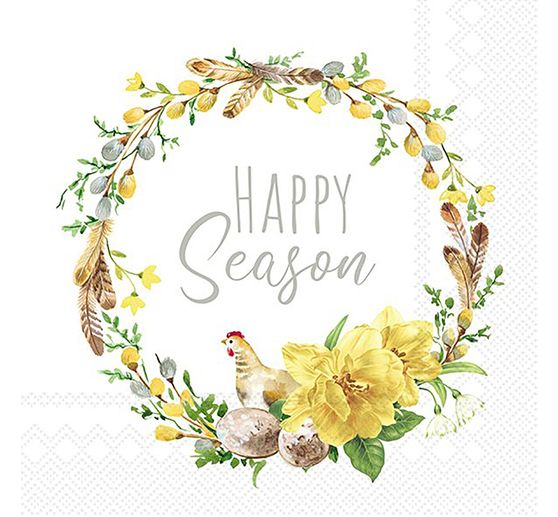 Serviette "Happy Season"