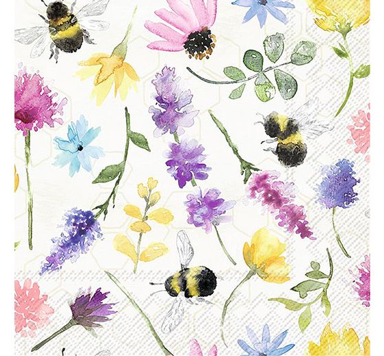 Napkin "Summer bees"