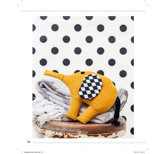 Livre "Babygeschenke nähen"