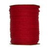 Strickschlauch aus Papiergarn, 30m Rot