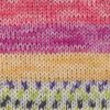 Laine Gründl Hot Socks « Torbole » Lavande/Chili/Prune/Blanc/Vert salade/Jaune