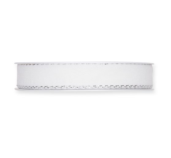 Decorative ribbon with lurex edges