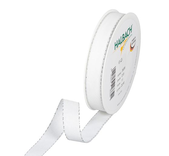 Decorative ribbon with lurex edges