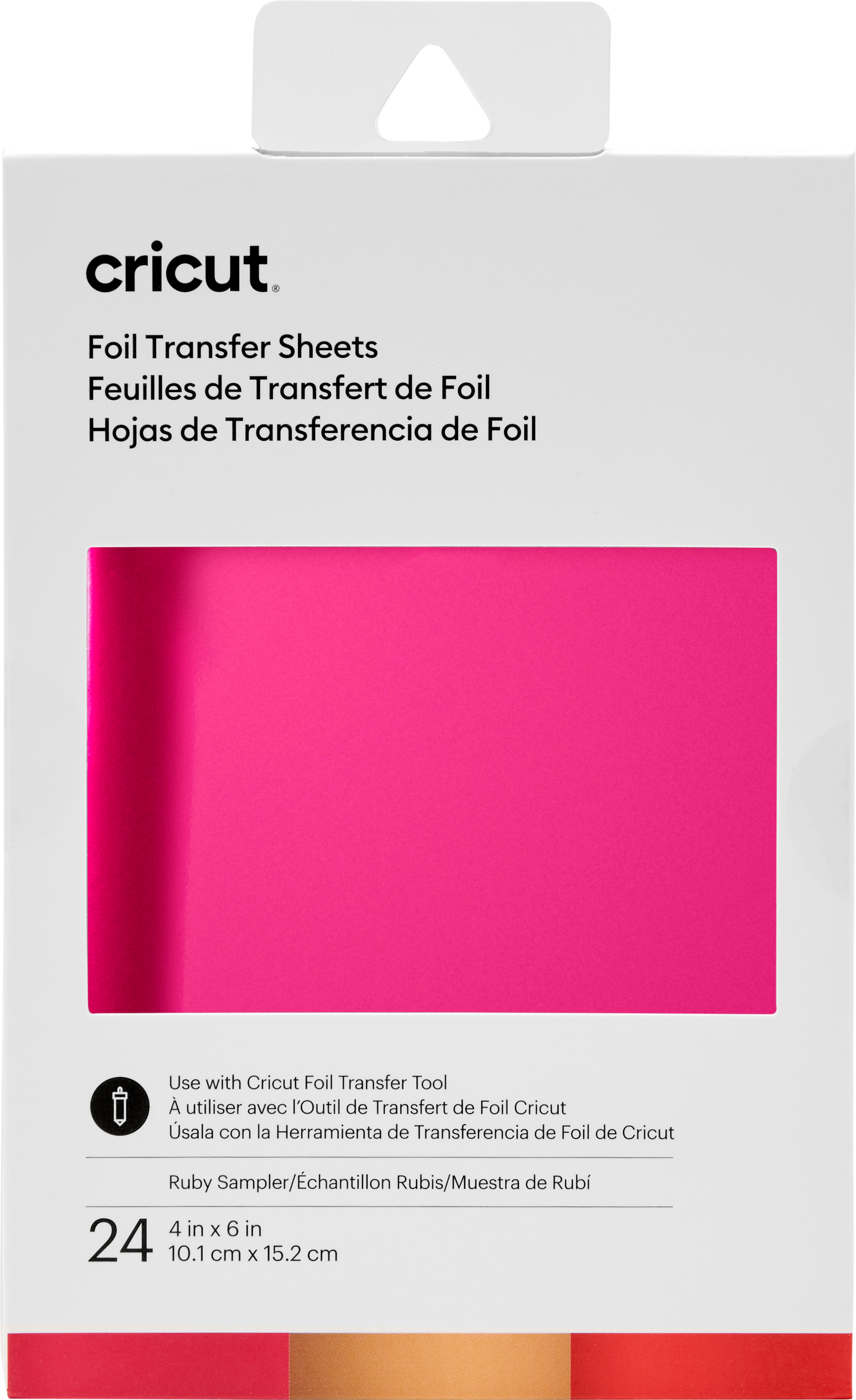 Feuilles de transfert Cricut « Foil Transfer - Sheets Sampler