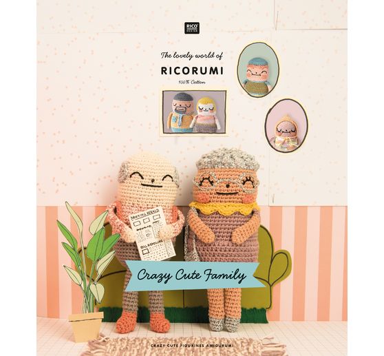 Livre Rico Design Ricorumi « Crazy Cute Family » 