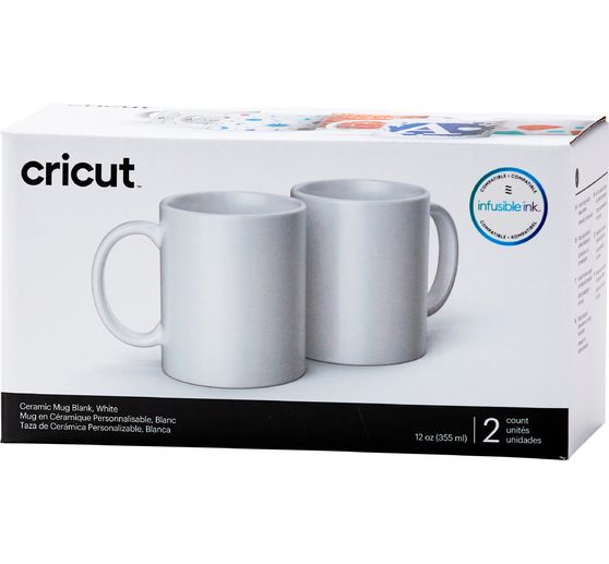 Tasses Cricut « Mug White », 355 ml