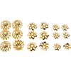 Assortiment de calottes pour perles Or