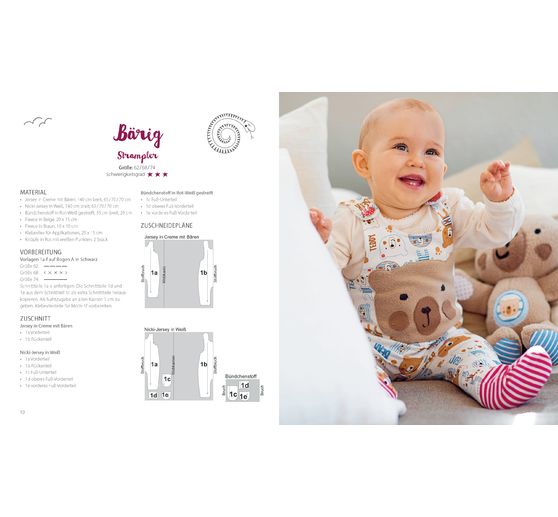 Book "Klitzeklein & kuschelweich - Einfach niedliche Nähideen für Babys"