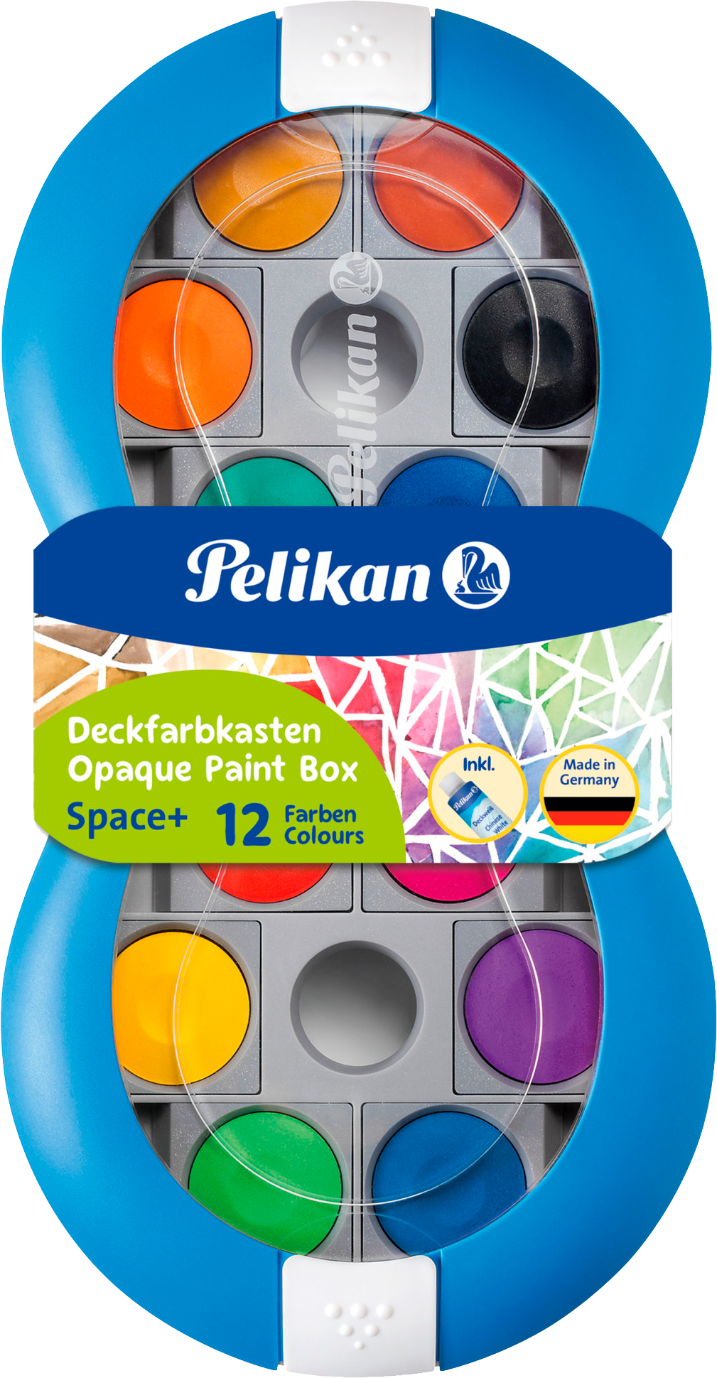 Pelikan Deckfarbkasten Opaque Paint Box 12 Colors - Book Ocean Pelikan Deckfarbkasten Opaque Paint Box 12 Colors - Book Ocean